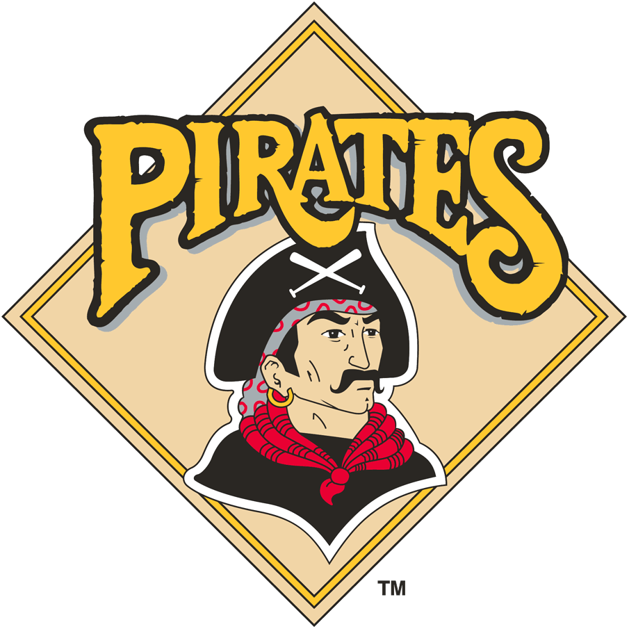 Pittsburgh Pirates 1987-1996 Primary Logo vinyl decal